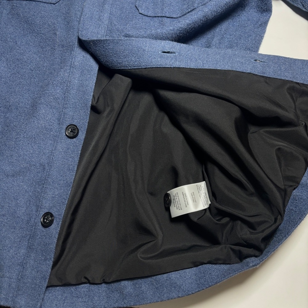 Travis Mathew Matchmaker Jacket Flannel Men's L Golf Button Up Pockets Preppy - Picture 6 of 10